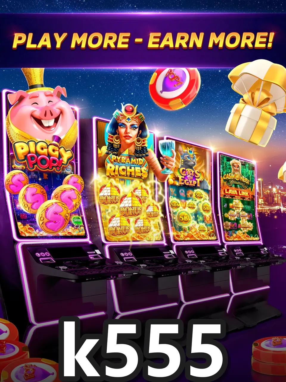 k555 screenshot